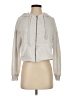 Hippie Rose Silver Zip Up Hoodie Size S - photo 1