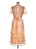 JJ's House 100% Polyester Orange Cocktail Dress Size XL - photo 2