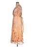 JJ's House 100% Polyester Orange Cocktail Dress Size XL - photo 5