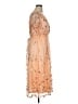 JJ's House 100% Polyester Orange Cocktail Dress Size XL - photo 4