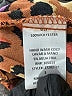 Wonder 100% Polyester Animal Print Orange Short Sleeve Blouse Size S - photo 8
