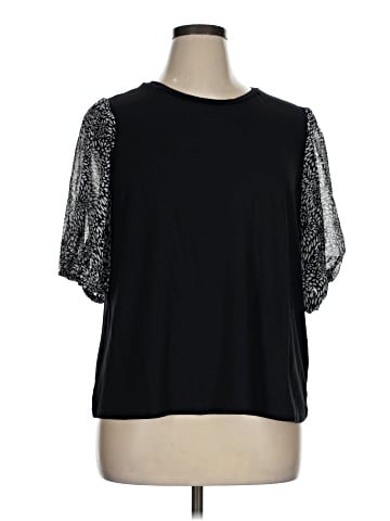 T Tahari Short Sleeve Top (view 1)