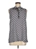 Ann Taylor LOFT Blue Sleeveless Blouse Size M - photo 1