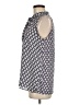 Ann Taylor LOFT Blue Sleeveless Blouse Size M - photo 5