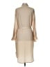 H&M 100% Polyester Tan Casual Dress Size 12 - photo 2