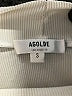 AGOLDE 100% Cotton Ivory Short Sleeve Turtleneck Size S - photo 7