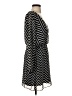 Express 100% Polyester Chevron-herringbone Black Casual Dress Size S - photo 4