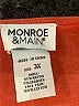 Monroe and Main Orange Long Sleeve Blouse Size 3X - photo 7