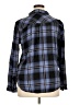 Rails 100% Rayon Plaid Blue Long Sleeve Button-Down Shirt Size XL - photo 2