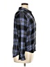 Rails 100% Rayon Plaid Blue Long Sleeve Button-Down Shirt Size XL - photo 4