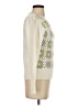 Design 365 100% Cotton Floral Ivory Pullover Sweater Size XS - photo 4