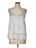 Babaton 100% Triacetate Silver Tank Top Size L - photo 1