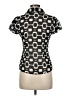 B-Works 100% Polyester Black Short Sleeve Blouse Size M - photo 2