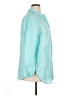 Talbots 100% Linen Teal Long Sleeve Button-Down Shirt Size 0X - photo 4
