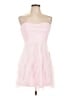 Lulus 100% Polyester Pink Cocktail Dress Size L - photo 1