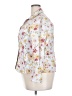 Coldwater Creek 100% Cotton Floral White Blazer Size 18 - photo 5