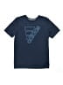 Adidas 100% Polyester Blue Active T-Shirt Size 10 - 12 - photo 1