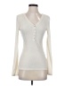 Guess Ivory Long Sleeve Henley Size S - photo 1