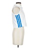 Adidas 100% Polyester White Sleeveless Blouse Size S - photo 4