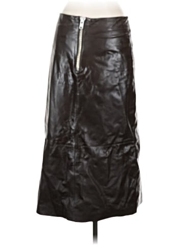 Ganni Faux Leather Skirt (view 2)