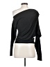 MNG Black Long Sleeve Top Size 4 - photo 2