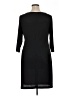 NY Collection Solid Black Casual Dress Size XL - photo 2