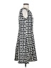 En Focus Studio Polka Dots Ivory Casual Dress Size 8 - photo 4