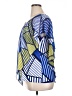 Notations 100% Polyester Blue Short Sleeve Blouse Size XL - photo 5