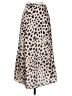 Aqua Animal Print Tan Casual Skirt Size S - photo 1