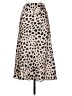 Aqua Animal Print Tan Casual Skirt Size S - photo 2