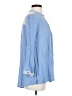 Hayden 100% Rayon Blue 3/4 Sleeve Blouse Size S - photo 4