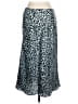 Rebecca Minkoff 100% Polyester Animal Print Silver Formal Skirt Size 10 - photo 2