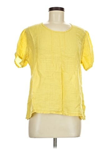 Flax Short Sleeve Blouse (view 1)