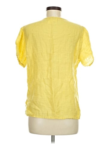Flax Short Sleeve Blouse (view 2)
