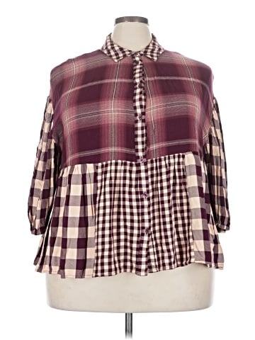 Cato 3/4 Sleeve Blouse (view 1)