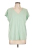 Ophelia Roe Green Short Sleeve Top Size L - photo 1