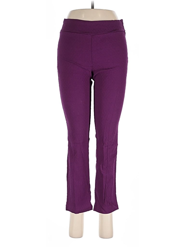 Pre-owned Margaret M Active Pants In Purple