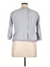 Assorted Brands Blue 3/4 Sleeve Blouse Size XL - photo 2
