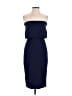 Lulus 100% Polyester Solid Blue Cocktail Dress Size S - photo 1