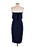 Lulus 100% Polyester Solid Blue Cocktail Dress Size S - photo 2