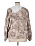 Bibi Tan Long Sleeve Blouse Size XL - photo 2