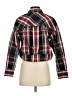 J.Crew Plaid Burgundy Long Sleeve Blouse Size XXS - photo 2