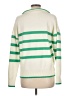 Max Studio Stripes Green Pullover Sweater Size L - photo 2