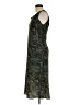 Studio 1 100% Polyester Paisley Green Cocktail Dress Size 8 - photo 5