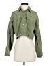 Forever 21 100% Cotton Green Jacket Size S - photo 1