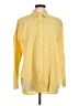 Universal Thread 100% Cotton Color Block Yellow Long Sleeve Button-Down Shirt Size M - photo 1
