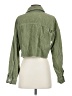 Forever 21 100% Cotton Green Jacket Size S - photo 2