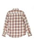 Crewcuts 100% Cotton Plaid Ivory Long Sleeve Button-Down Shirt Size 16 - photo 2