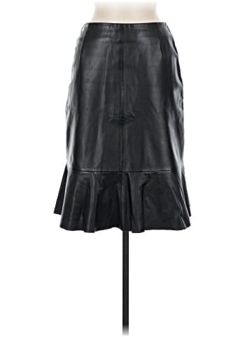 Margaret Godfrey Leather Skirt (view 1)