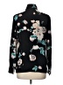 Tucker Floral Black Long Sleeve Blouse Size L - photo 2